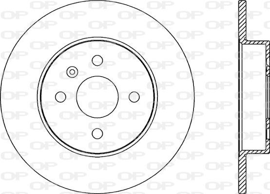 OPEN PARTS Тормозной диск BDR2175.10